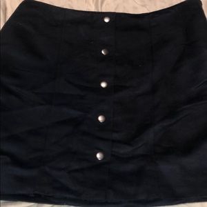 Black skirt